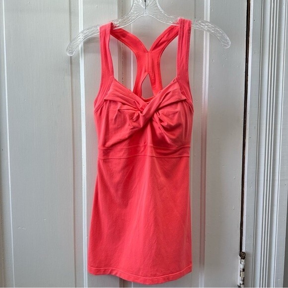 Athleta Jaya athletic tank top women's small with built in bra & removable cups - Picture 1 of 6